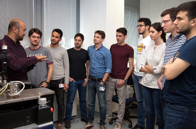 FENS students conduct applied research in the Sabancı University and IHP Microelectronics Joint Lab