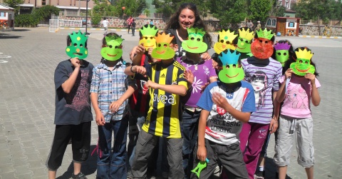 The last “Discover Yourself” project of 2012 brings Sabancı University students together with children in Van