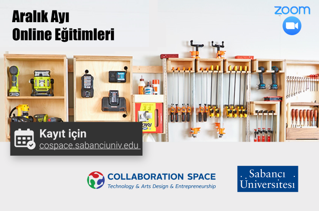 Collaboration Space December Online Workshops