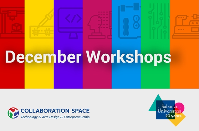 Collaboration Space December 2019 Workshops