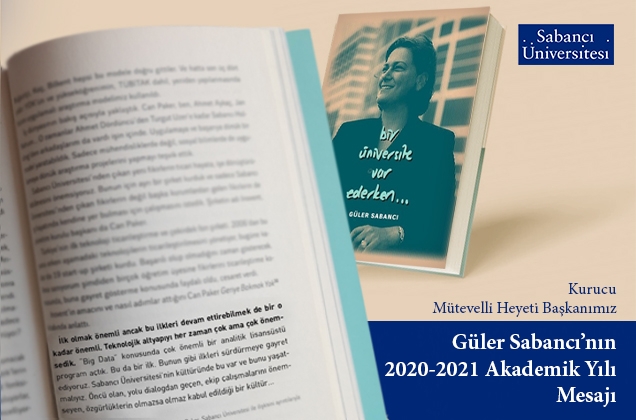 Academic Year Opening Message from Güler Sabancı, our Founding Chair of Board of Trustees