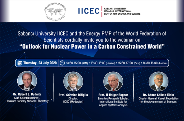 &quot;Outlook for Nuclear Power in a Carbon Constrained World&quot; webinar