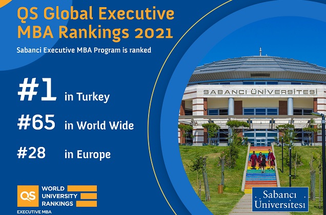 Sabancı University leads the 2021 QS Global Executive MBA Rankings