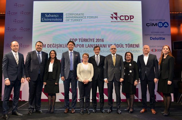 CDP Turkey 2016 Climate Change Report revealed