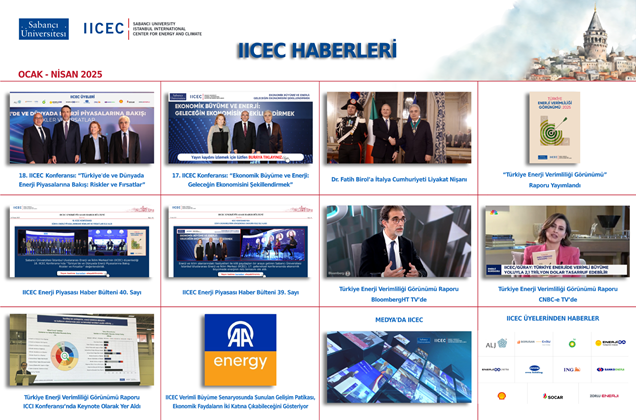 IICEC Haberleri Ocak-Nisan 2025 Sayısı