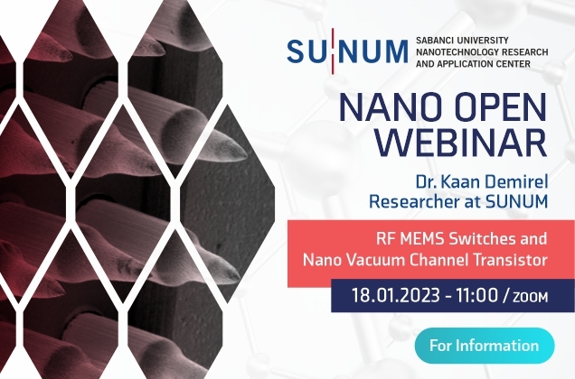 Nano Open Seminer Serisi&#039;nin yeni konuğu Kaan Demirel