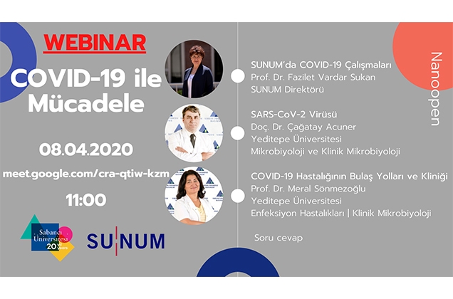"Covid-19 ile Mücadele" Nano Open Webinarı