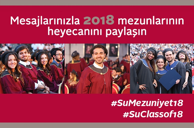 Mesajlarınızla 2018 mezuniyet sınıfının heyecanını paylaşın!