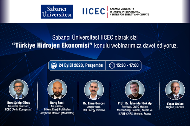 IICEC Webinarı: “Türkiye Hidrojen Ekonomisi”