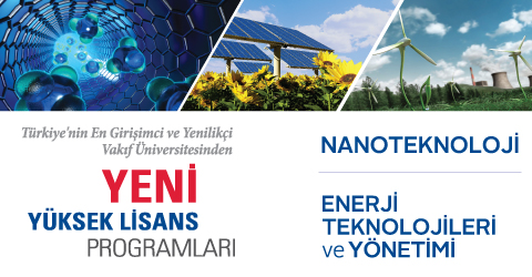 İki yeni yüksek lisans programı