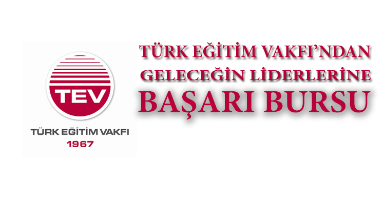 Öğrencimiz Yalçın Can Kılıç'a TEV Üstün Başarı Bursu