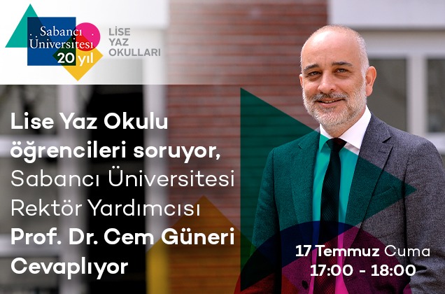 Lise Yaz Okulu öğrencilerimiz soruyor, Rektör Yardımcımız cevaplıyor