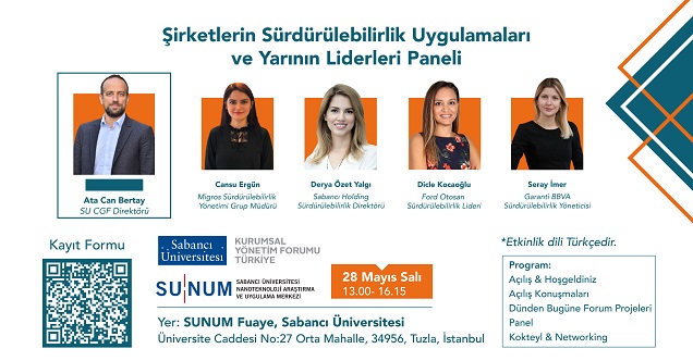 Şirketlerin Sürdürebilirlik Uygulamaları ve Yarının Liderleri Paneli