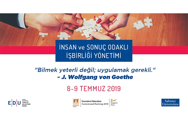 İnsan ve Sonuç Odaklı İşbirliği Yönetimi