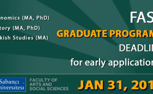 Early Applications to Graduate School of Social Sciences for Fall 2014