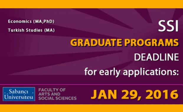 Graduate School of Social Sciences Graduate Programs Fall applications