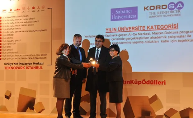 Sabancı University wins Istanbul Teknopark&#039;s “University of the Year&quot; Award