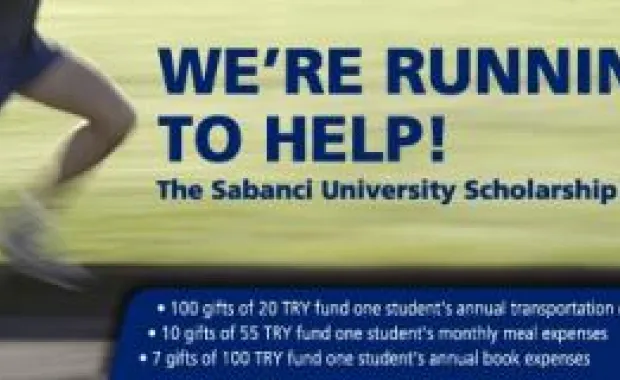 We’re running for the Scholarship Fund… With your gift, you too can have a step in this run!