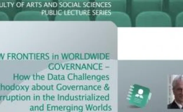 Faculty of Arts and Social Sciences Public Lectures: Daniel Kaufmann