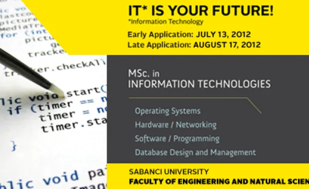 Professional Master&#039;s Degree in Information Technology applications deadlines