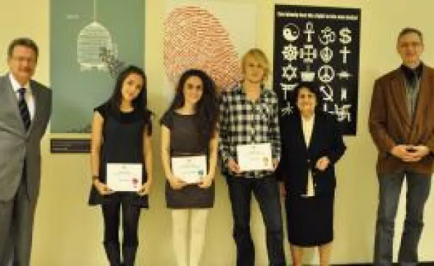 Mevhibe Ateş Undergraduate Graphic Design Poster Contest Winners Receive Their Awards