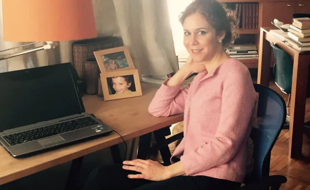 Ayşe Parla at the Institute for Advanced Study, Princeton