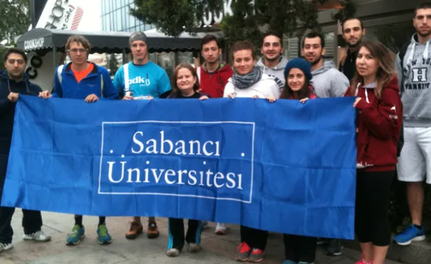 Sabancı University members and supporters ran for the benefit of the SU Scholarship Fund