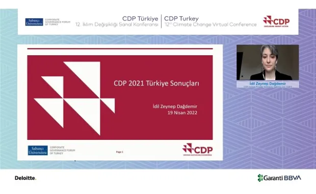 CDP Climate Change &amp; Water Program 2021 Turkey Results and CDP Leaders were Announced