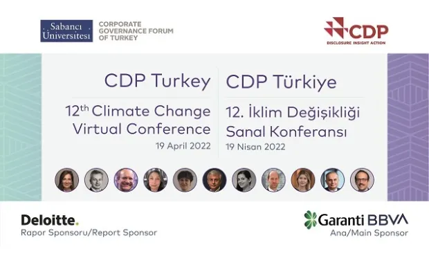 The CDP Turkey 12th Climate Change Virtual Conference and Award Ceremony on April 19