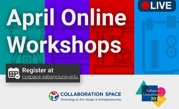 Collaboration Space April Online Workshops
