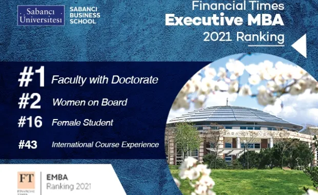 Sabancı Executive MBA Program Ranked Among the Best Management Programs in the World