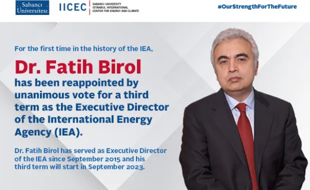 Dr. Fatih Birol has been reappointed, by unanimous vote, as the President of the International Energy Agency for the third time