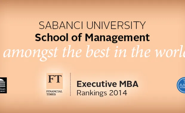 Sabanci School of Management is among the best in the world