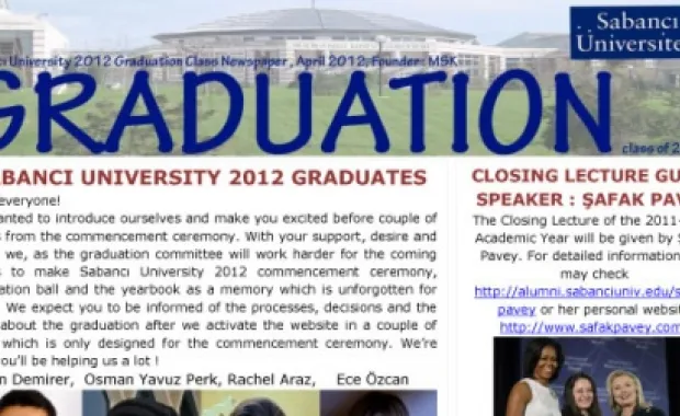 2012 Graduation Class Newspaper was published