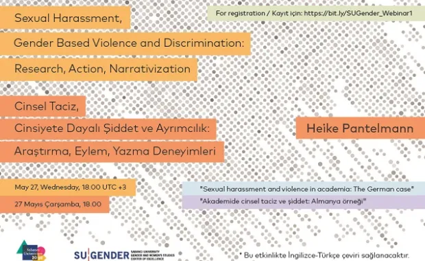 SU Gender Webinar: Sexual Harassment, Gender Based Violence and Discrimination