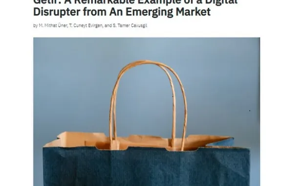 Article written about the successful growth of Getir