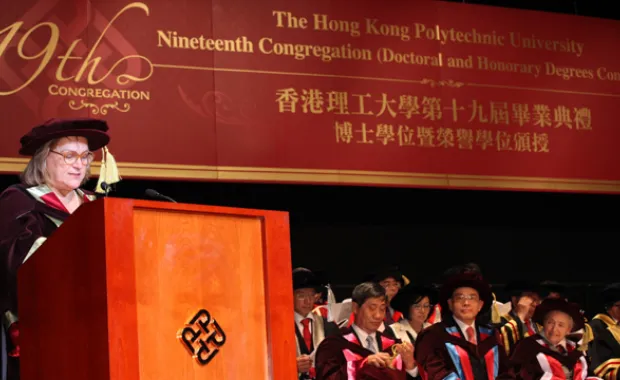 Honorary doctorate to Güler Sabancı