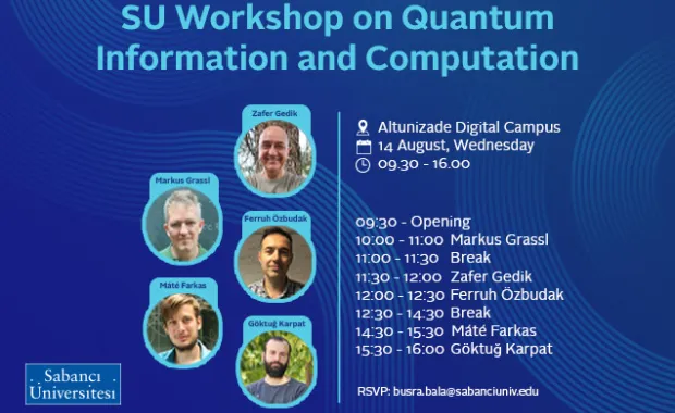 SU Workshop on Quantum Information and Computation