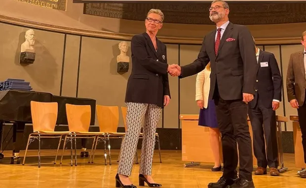 Selected to join Academia Europaea as an invited member, our President Yusuf Leblebici Attended the New Members Ceremony in Munich
