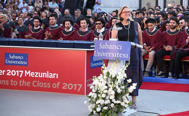 Words of advice by Güler Sabancı to new graduates