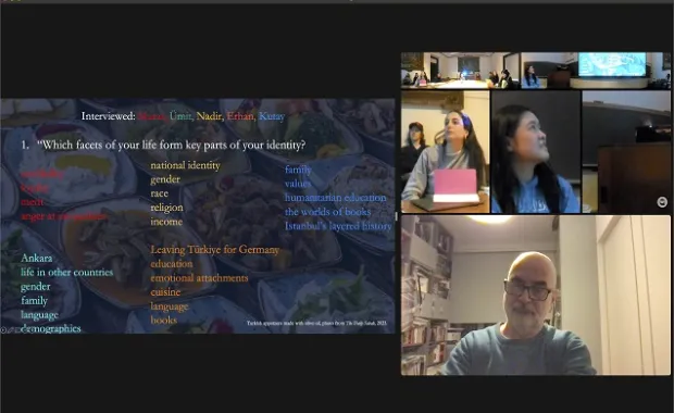 Murat Germen Gave an Online Lecture at Columbia University