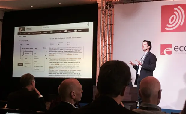 We were in the Patent Information Conference