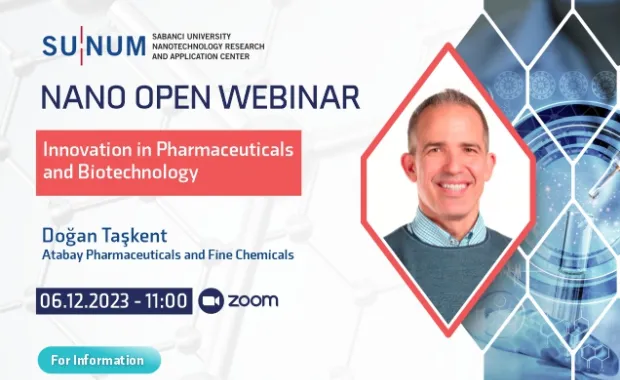 Doğan Taşkent is the new guest of the Nano Open Webinars