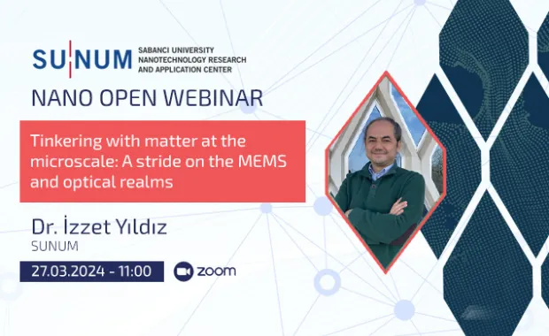 İzzet Yıldız is the new guest of the Nano Open Webinars