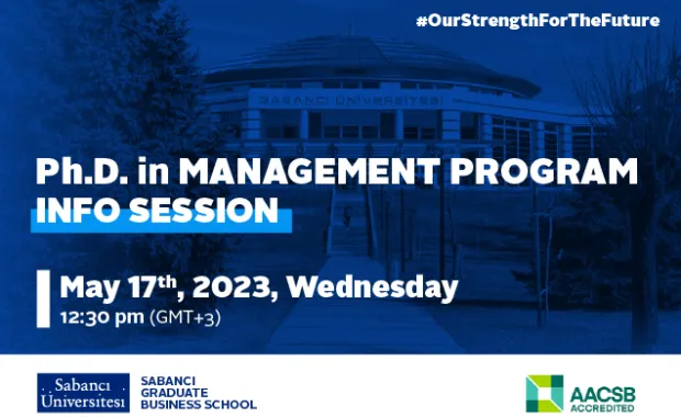 You are invited to the Ph.D. in Management Program Information Session