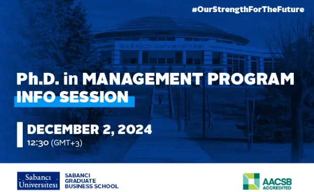 You are invited to the Ph.D. in Management Program Information Session
