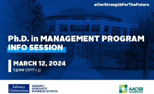 You are invited to the Ph.D. in Management Program Information Session
