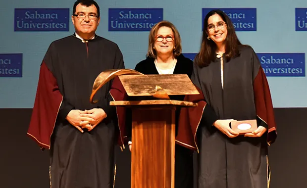 Presidency handover at Sabancı University