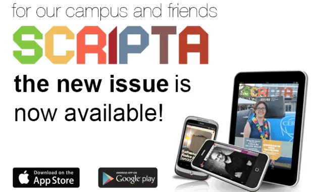 The new issue of Scripta is now available