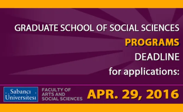 GRADUATE SCHOOL OF SOCIAL SCIENCES  GRADUATE PROGRAMS  2016 – 2017 FALL APPLICATIONS